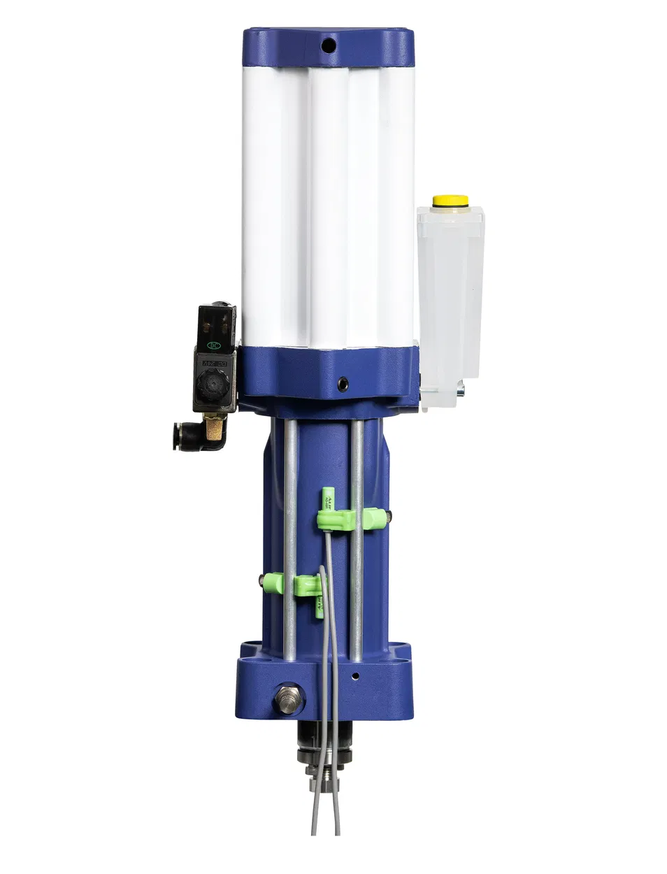 Компактный пневматический штамповочный цилиндр с регулируемым переключателем хода