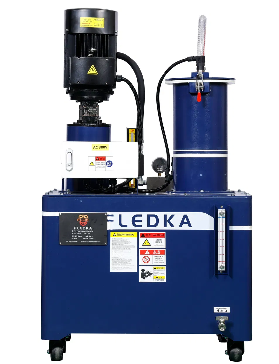 Система фильтрации охлаждающей жидкости с ЧПУ высокого давления для удаления стружки